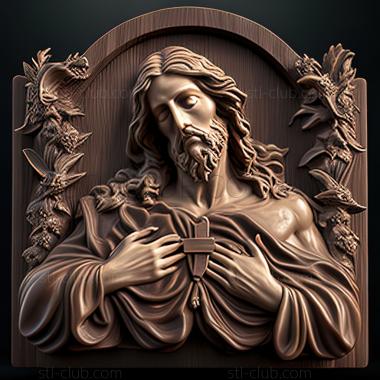 3D model st jesus (STL)